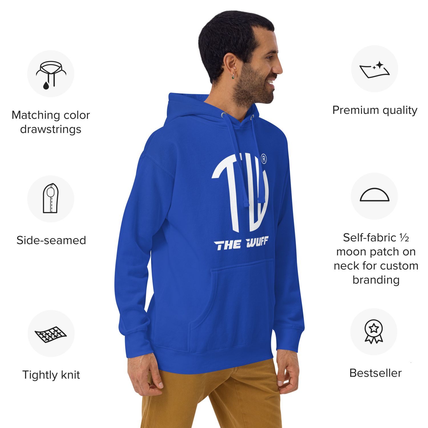 Unisex-Kapuzenpullover