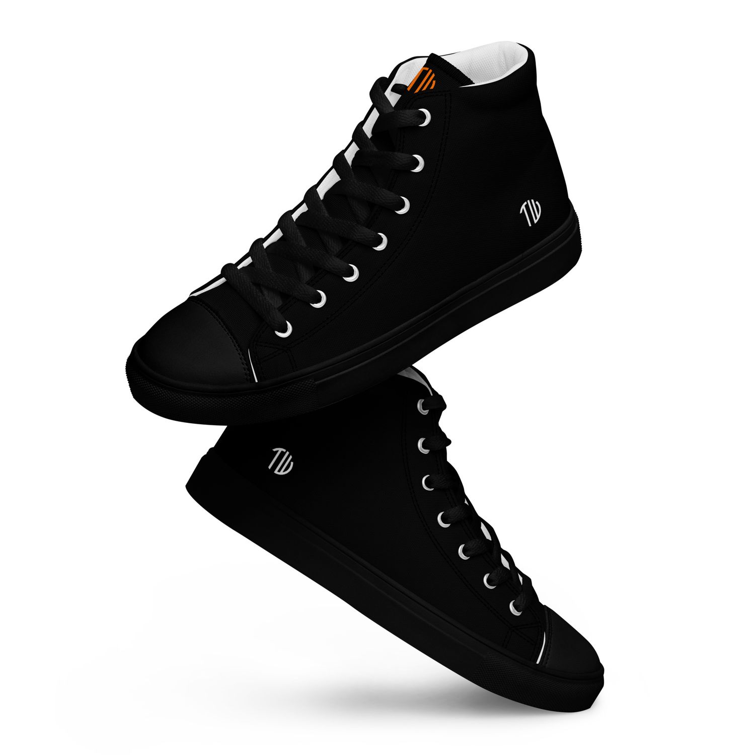 High-Top Leinenschuhe für Herren