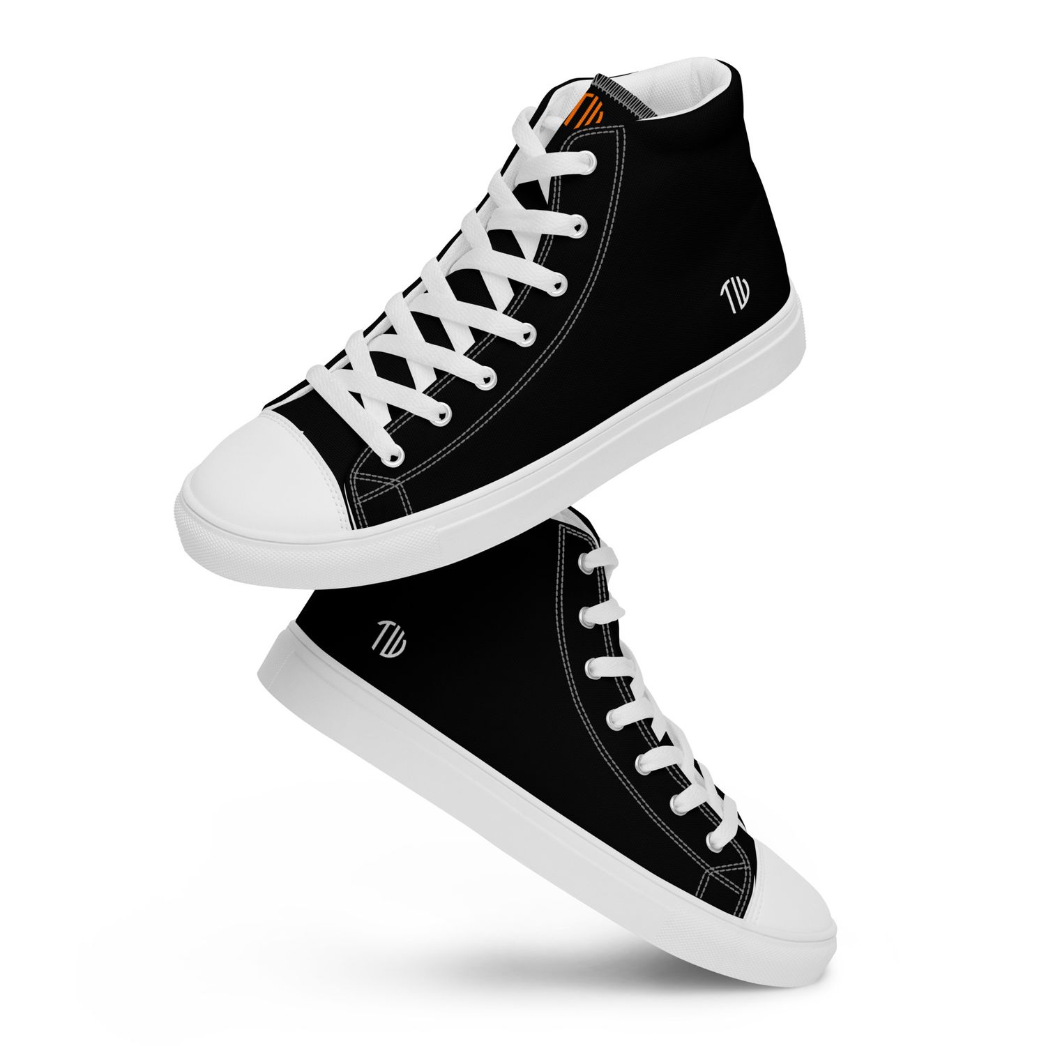 High-Top Leinenschuhe für Herren