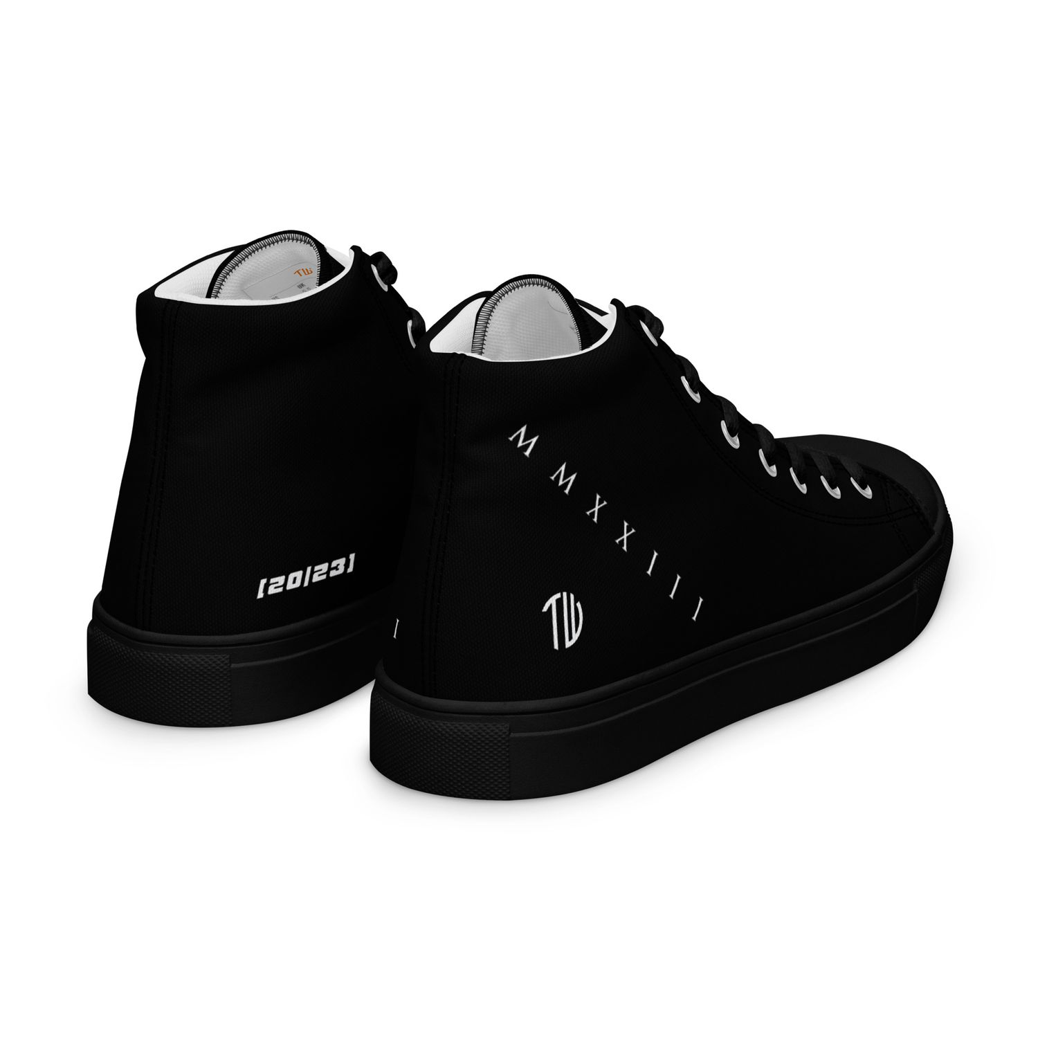 High-Top Leinenschuhe für Herren