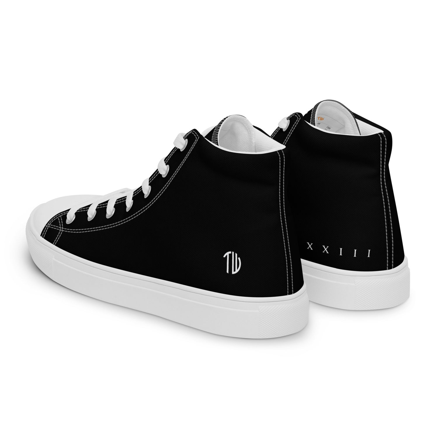 High-Top Leinenschuhe für Damen