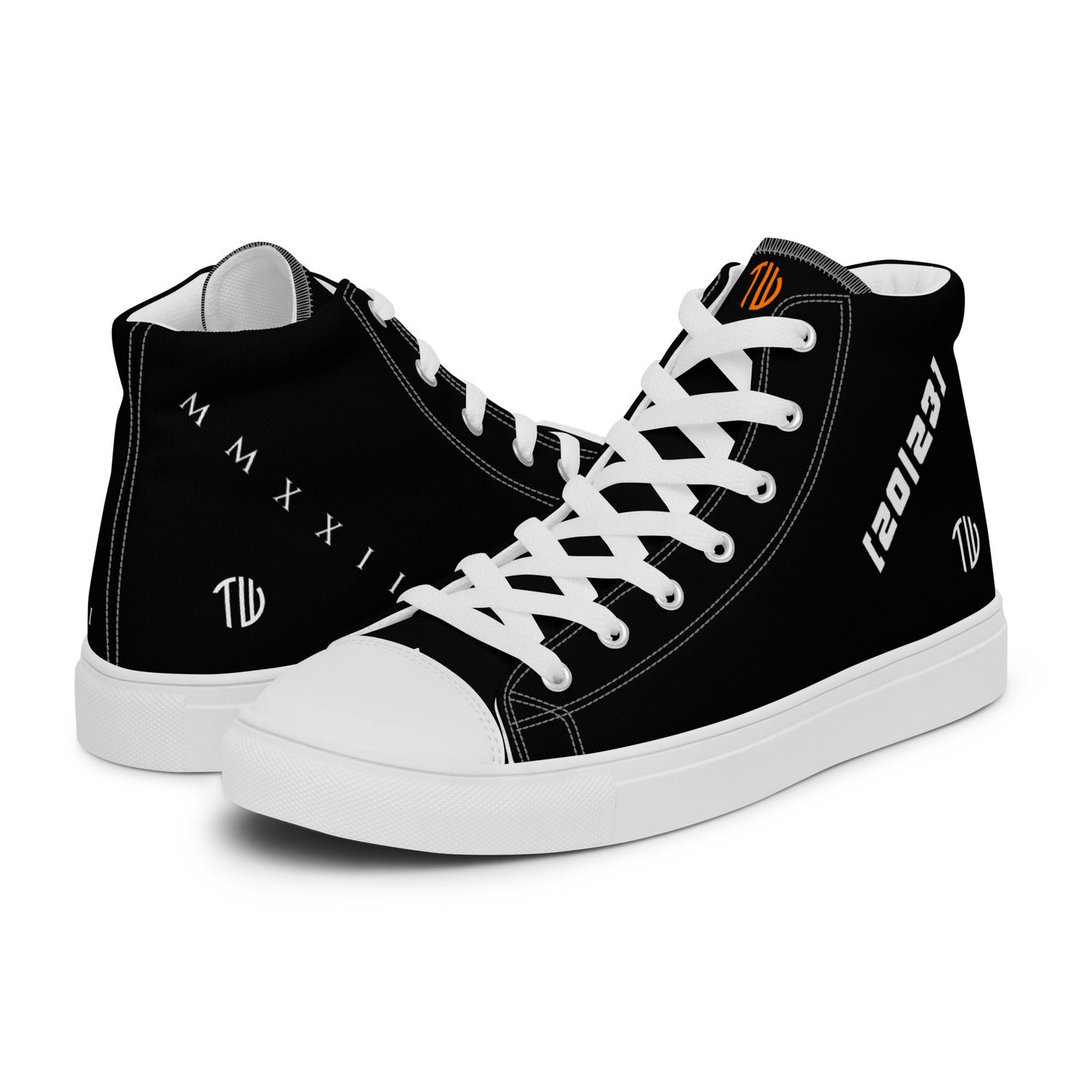 High-Top Leinenschuhe für Herren