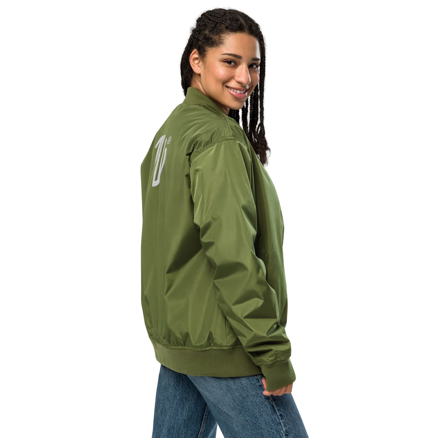 Hochwertige Premium Recycelte Bomberjacke