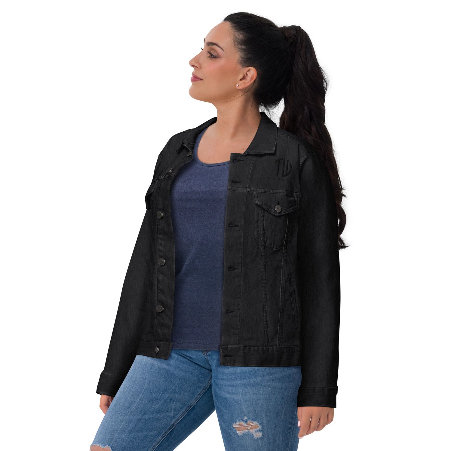 Hochwertige Unisex Jeansjacke