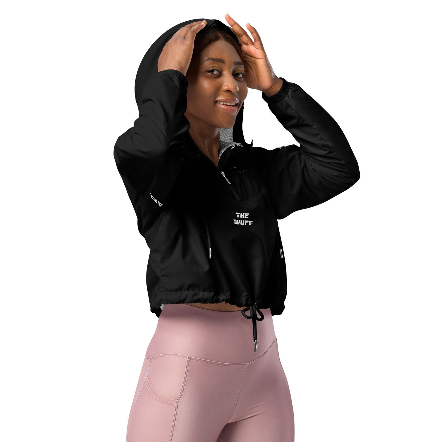 Bauchfreier Damen-Windbreaker für Damen