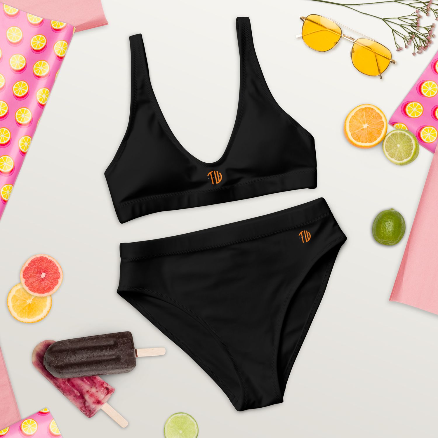 Recycelter High Waist Bikini