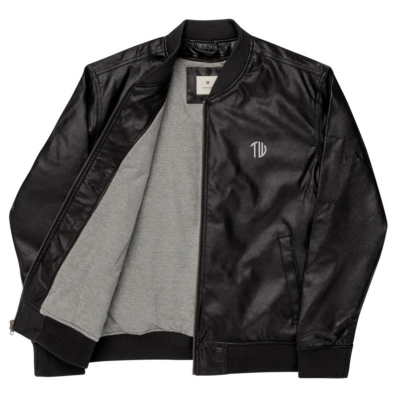 X-One V7 Premium Leder Bomberjacke