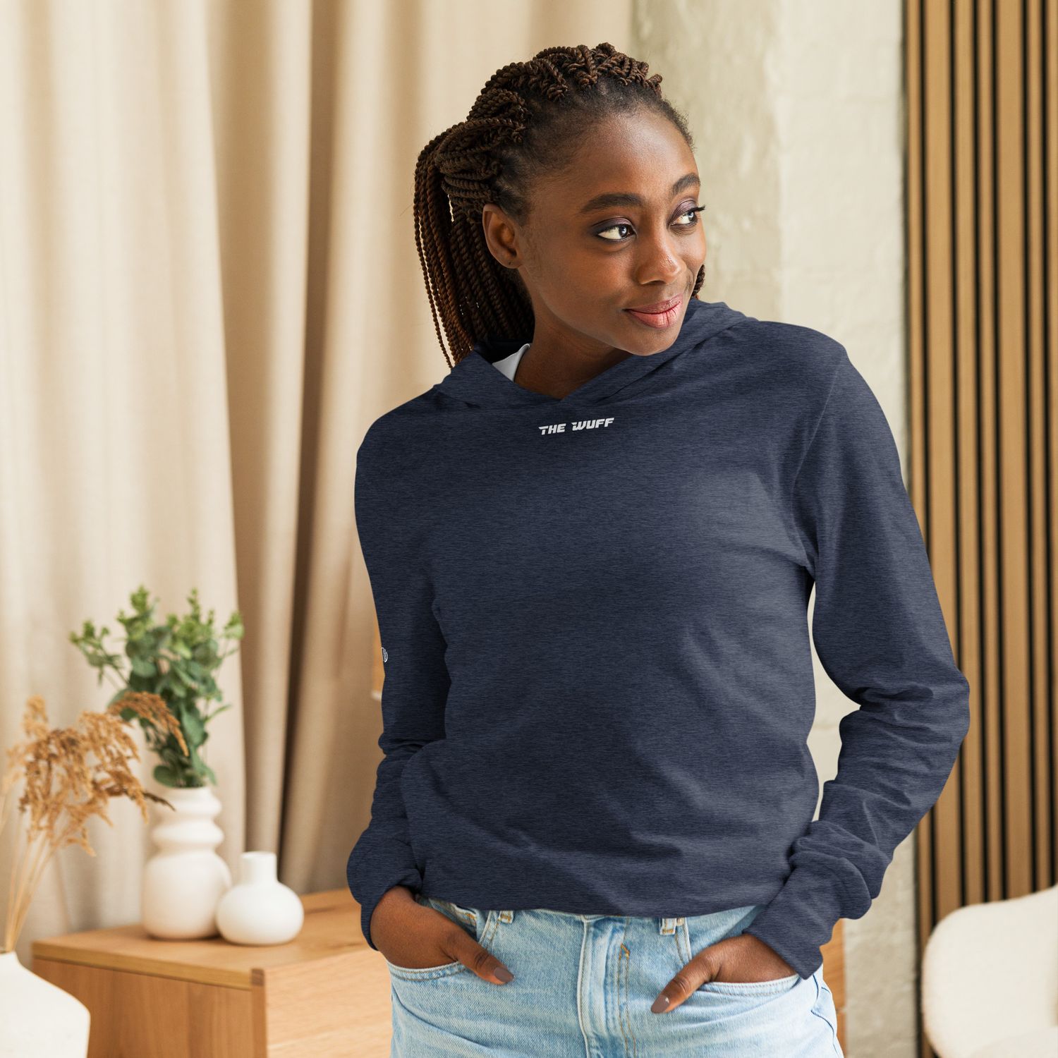 Langarmshirt mit Kapuze