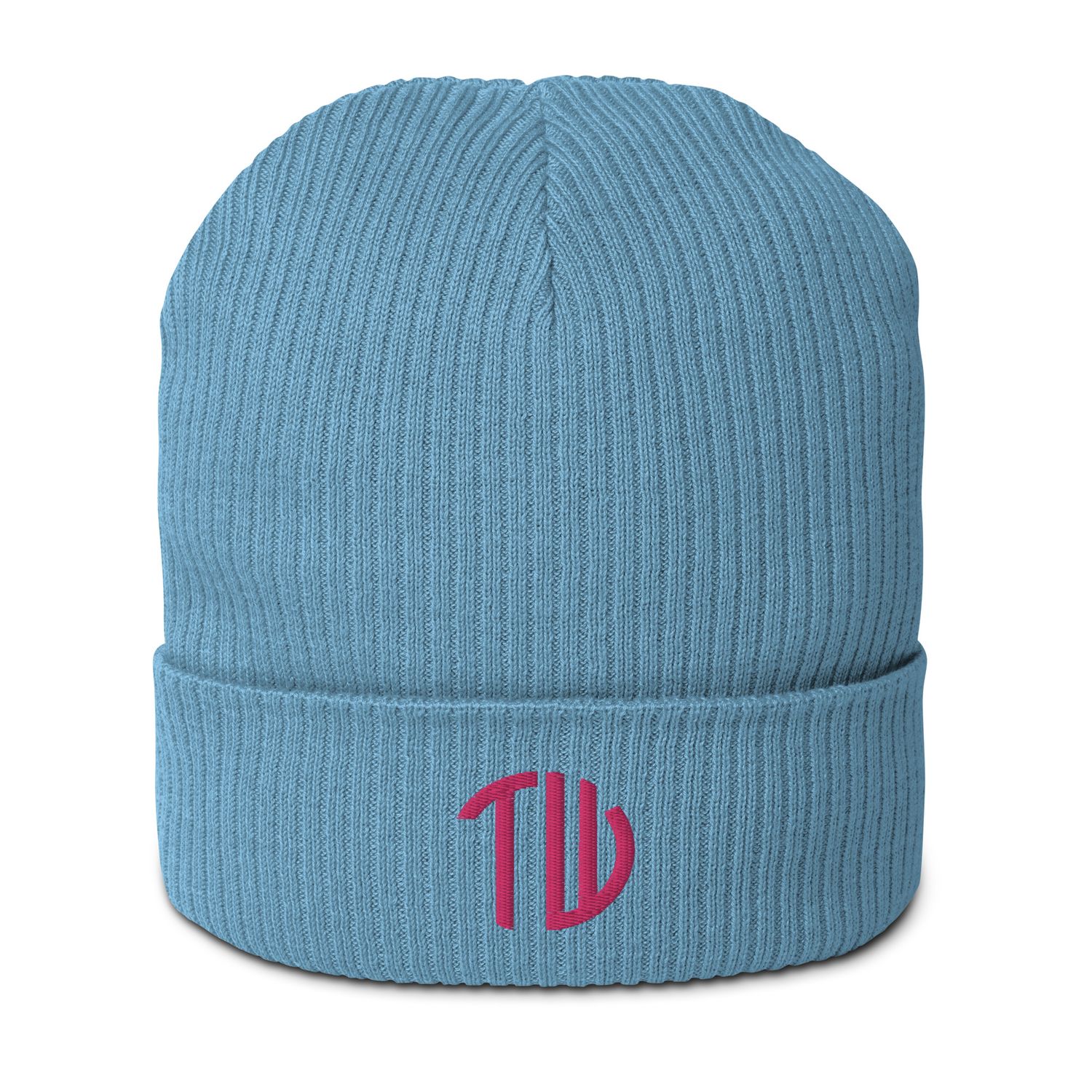 Gerippte Bio-Beanie