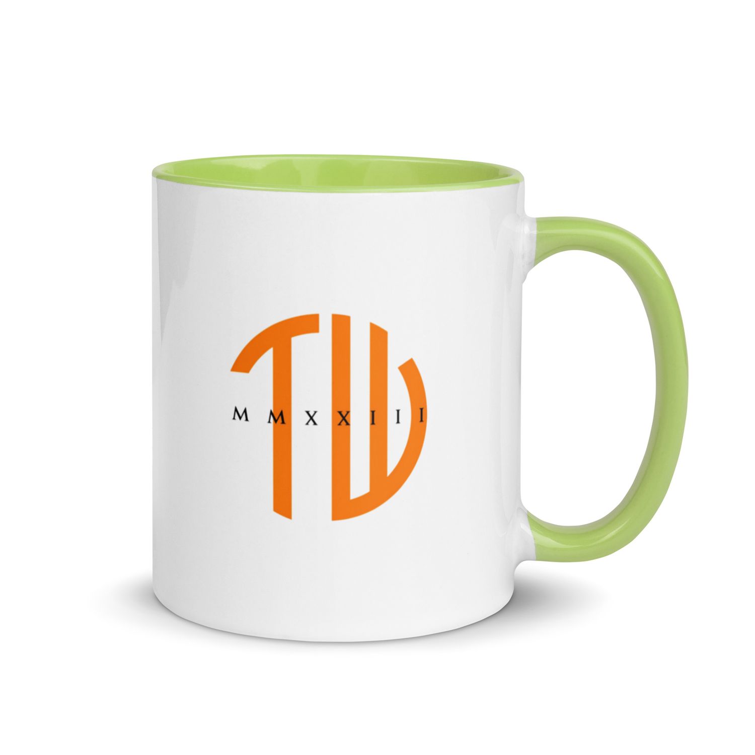 Tasse mit farbiger Innenseite