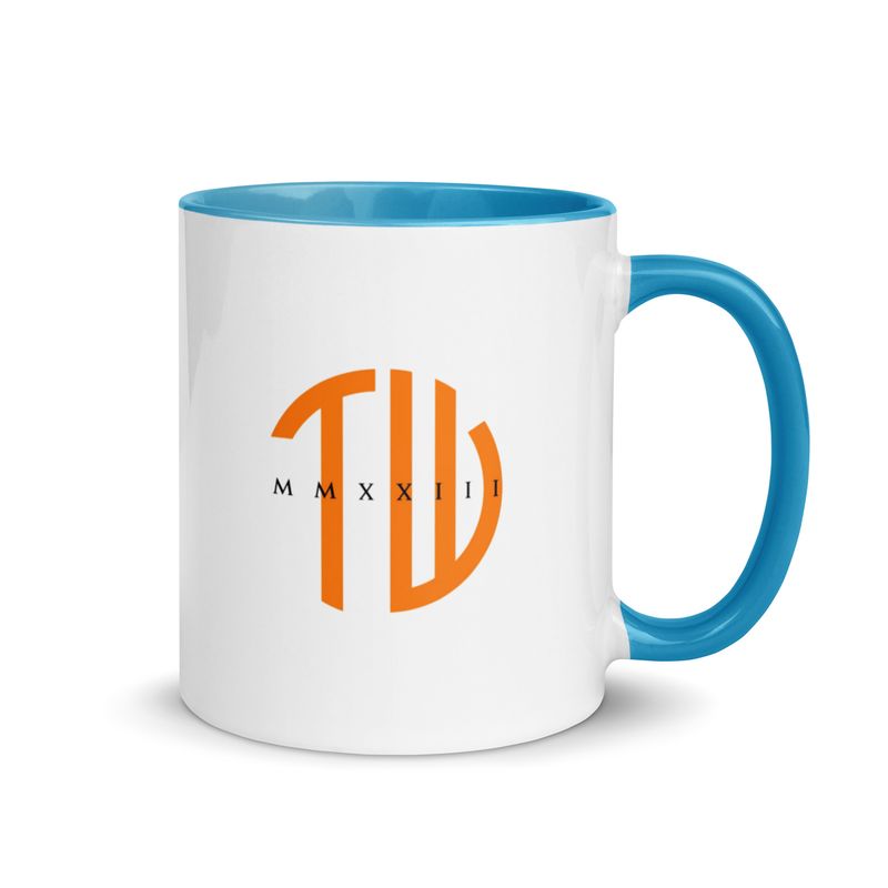 Tasse mit farbiger Innenseite
