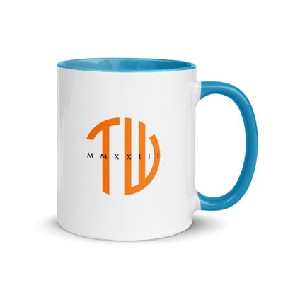 Tasse mit farbiger Innenseite