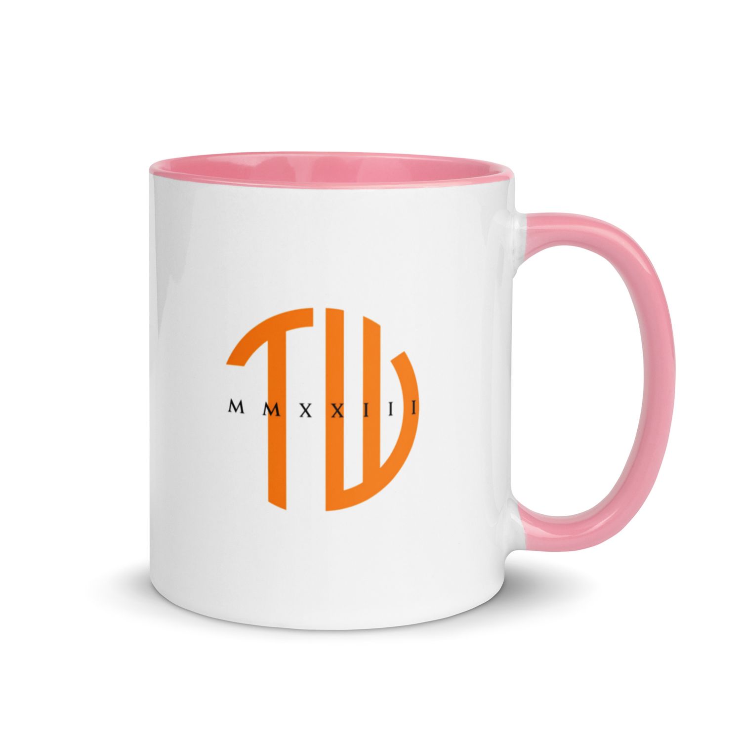 Tasse mit farbiger Innenseite