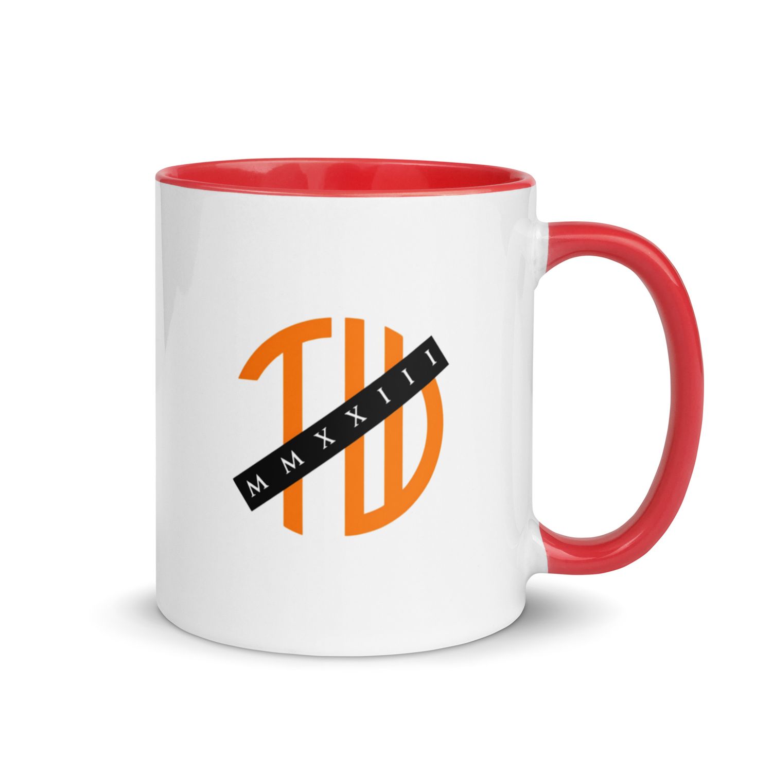 Tasse mit farbiger Innenseite