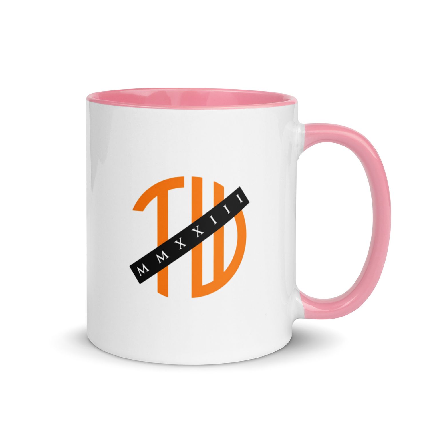 Tasse mit farbiger Innenseite