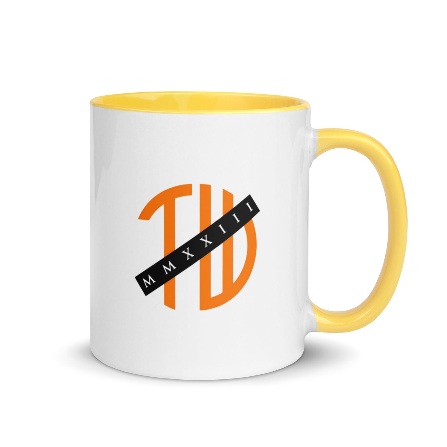 Tasse mit farbiger Innenseite