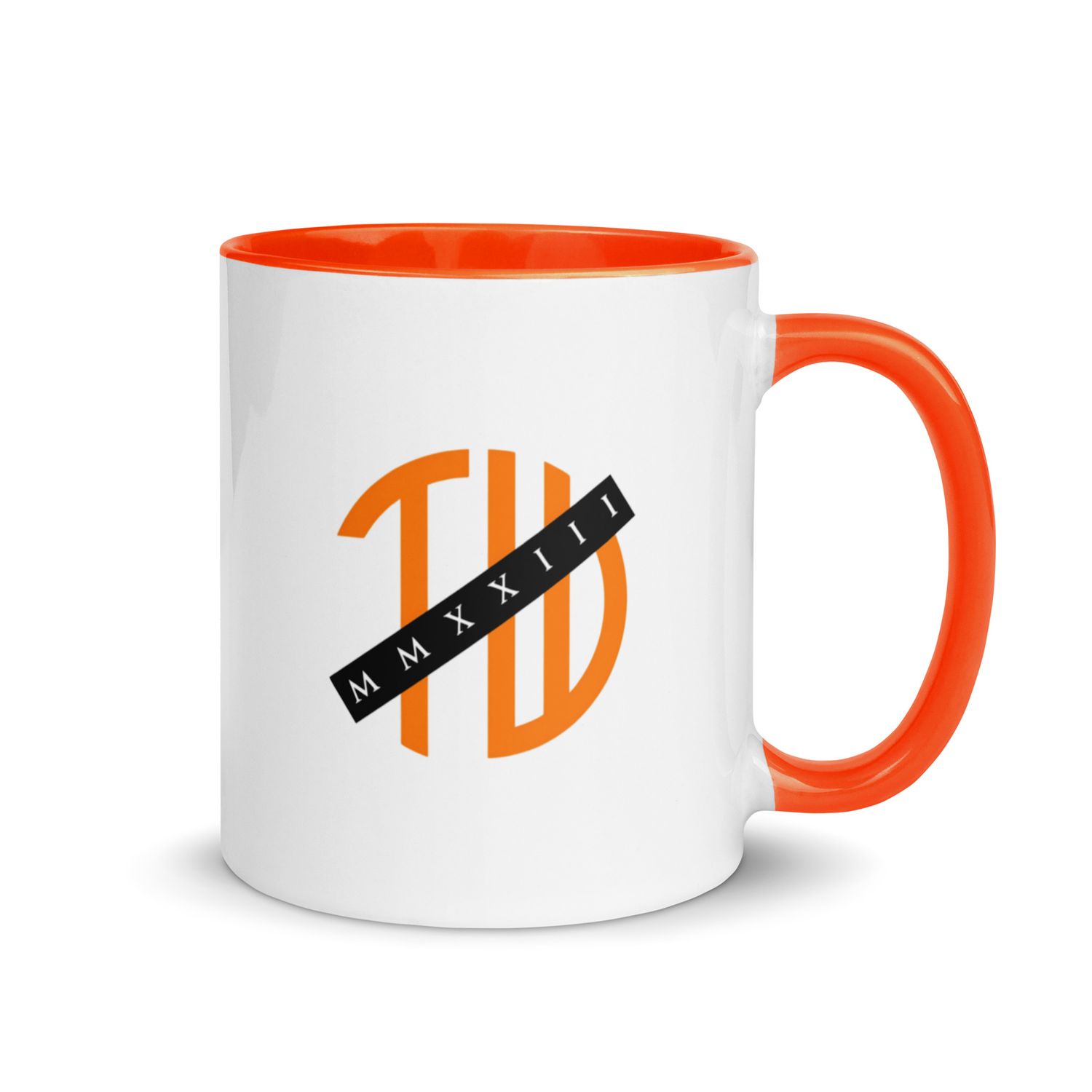 Tasse mit farbiger Innenseite
