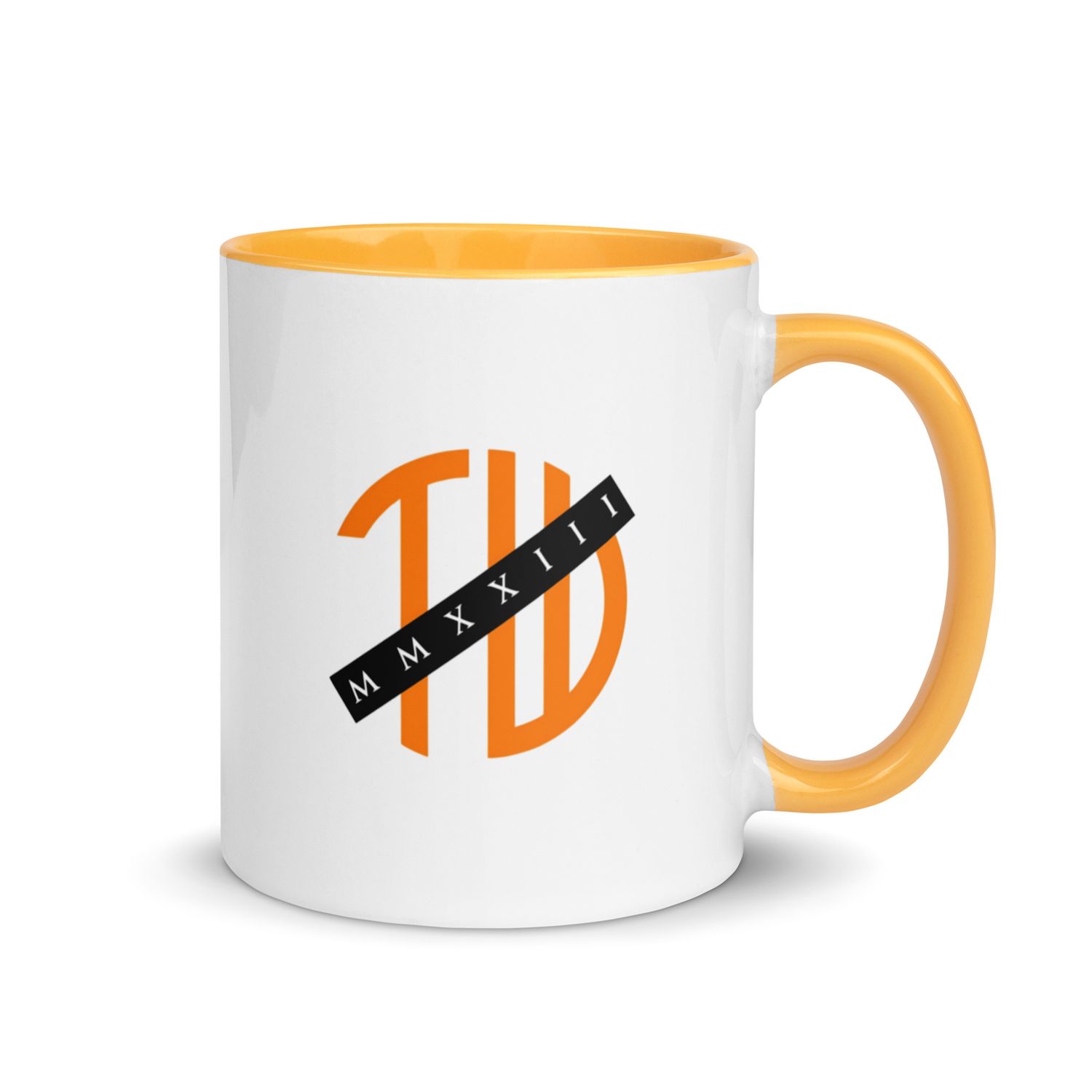 Tasse mit farbiger Innenseite
