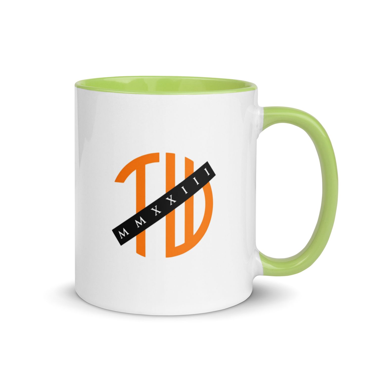 Tasse mit farbiger Innenseite