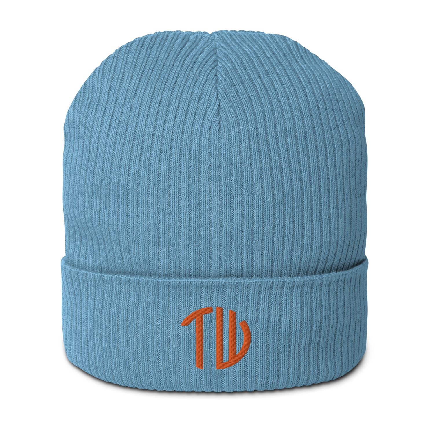 Gerippte Bio-Beanie
