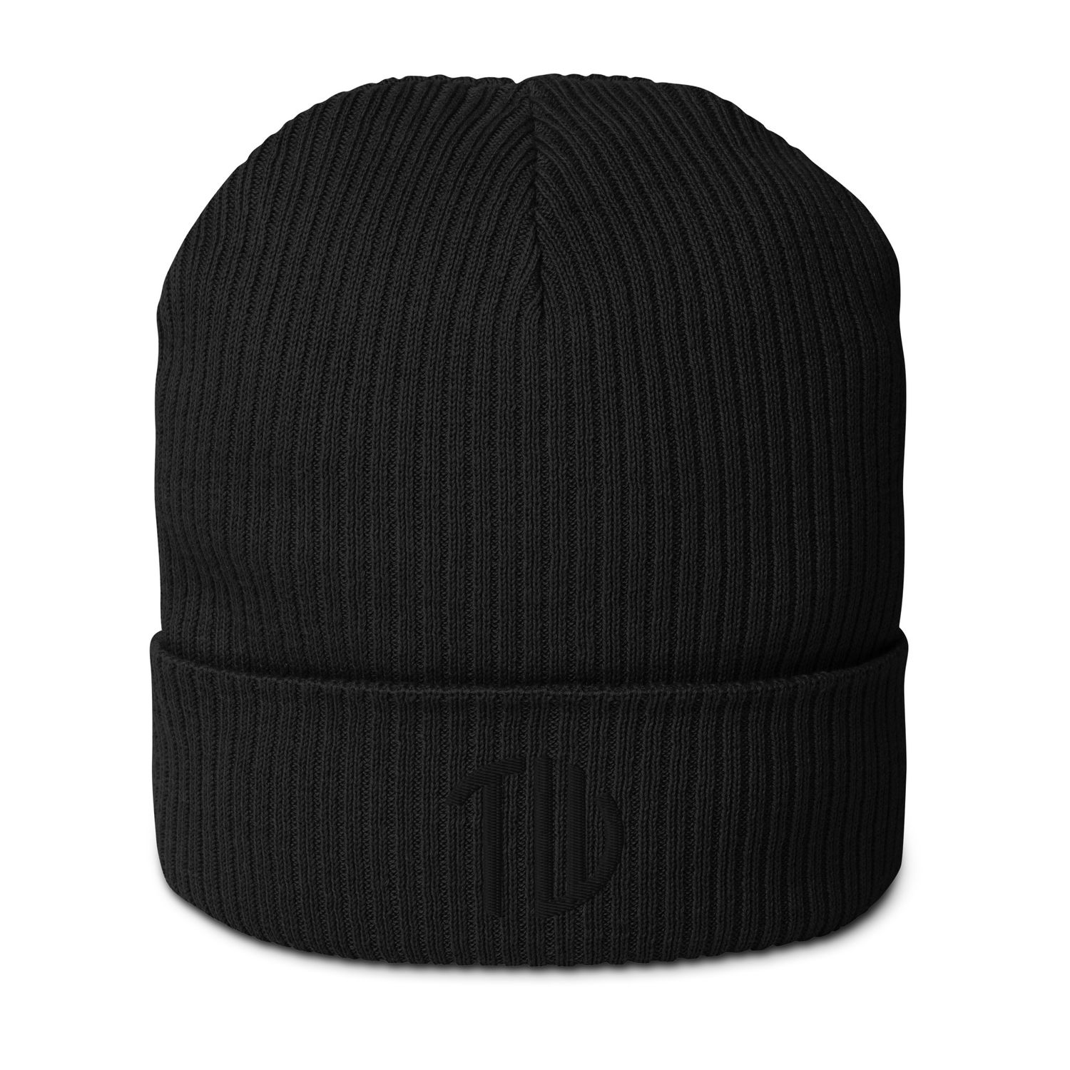 Gerippte Bio-Beanie