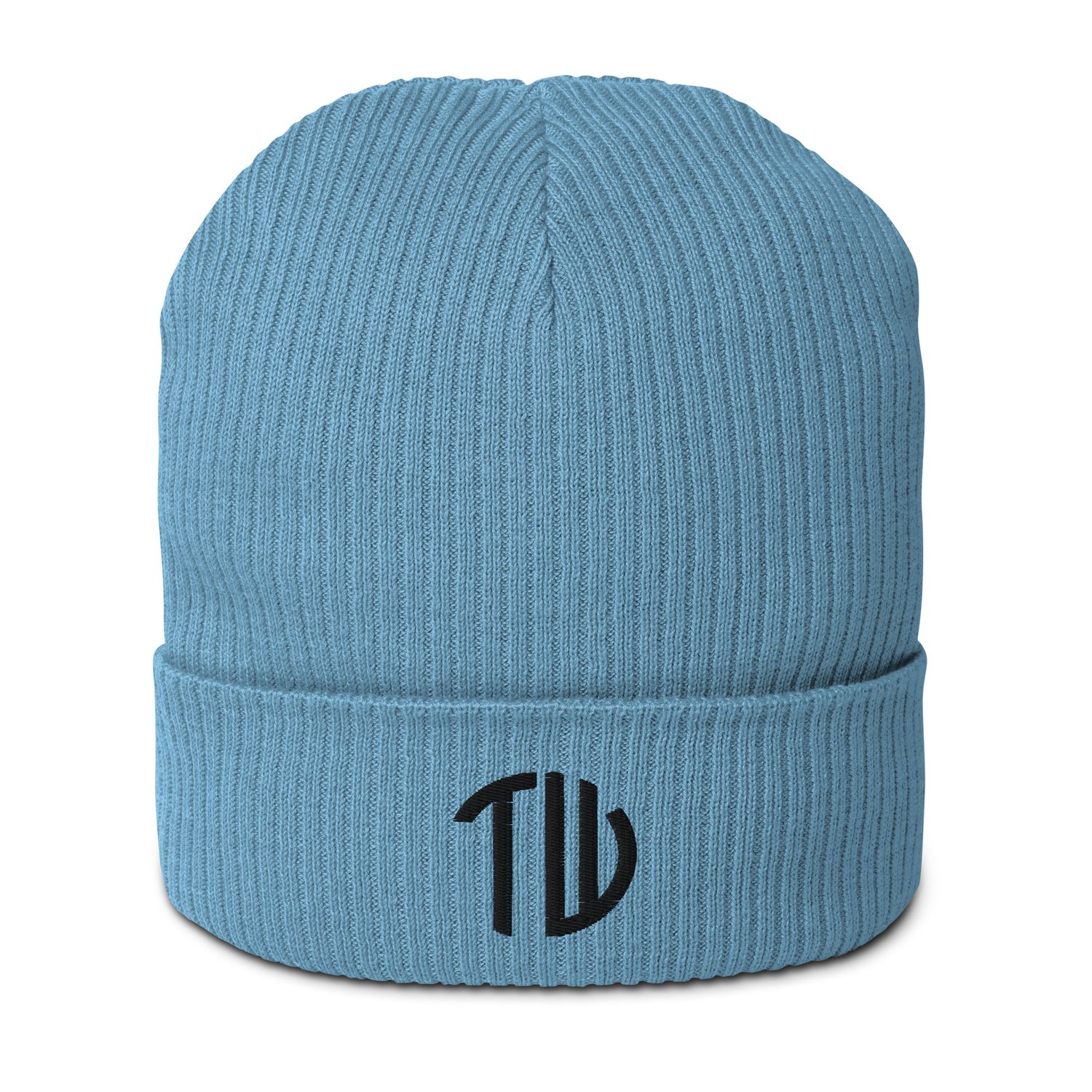 Gerippte Bio-Beanie