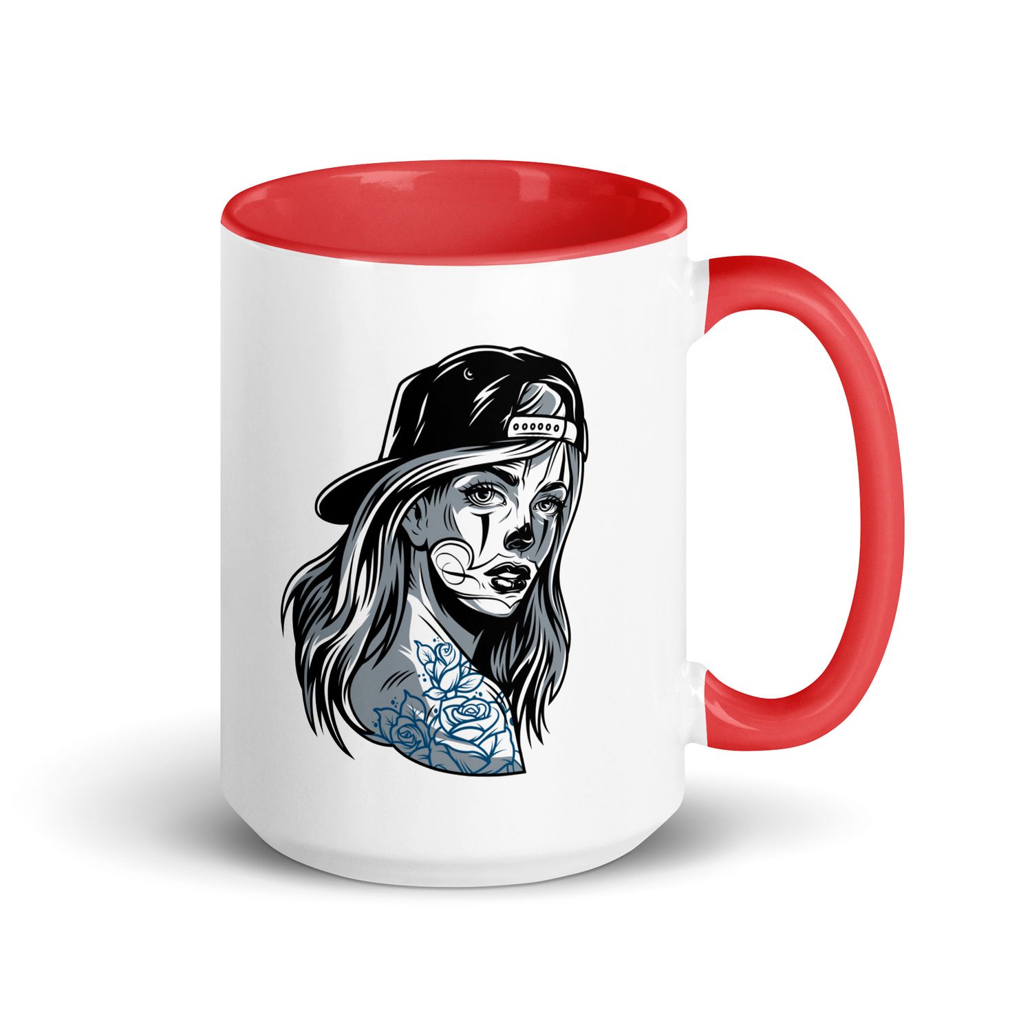 Tasse mit farbiger Innenseite