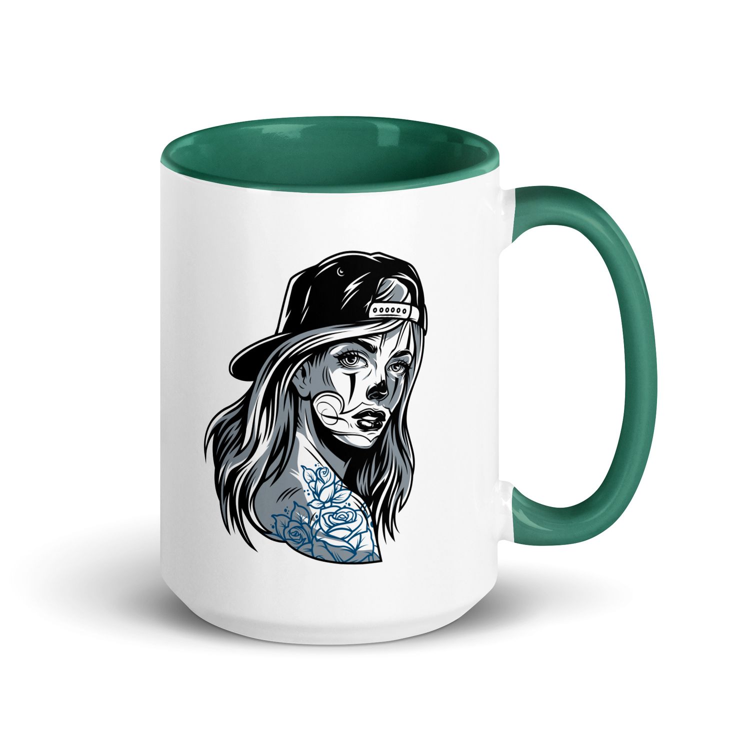Tasse mit farbiger Innenseite