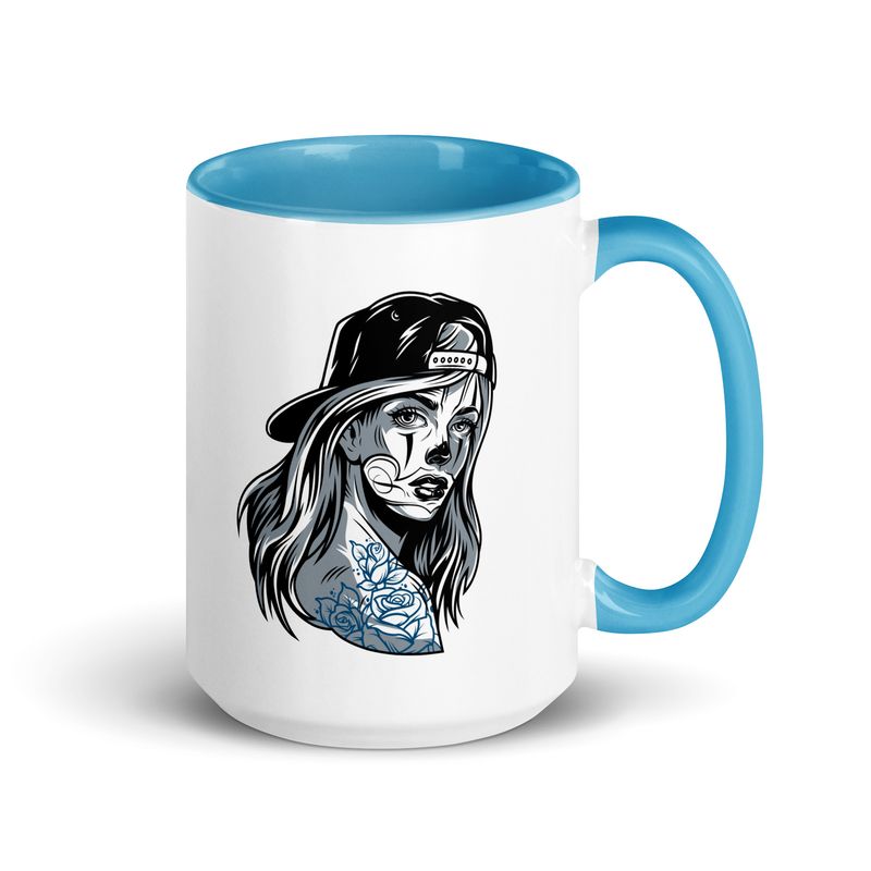 Tasse mit farbiger Innenseite