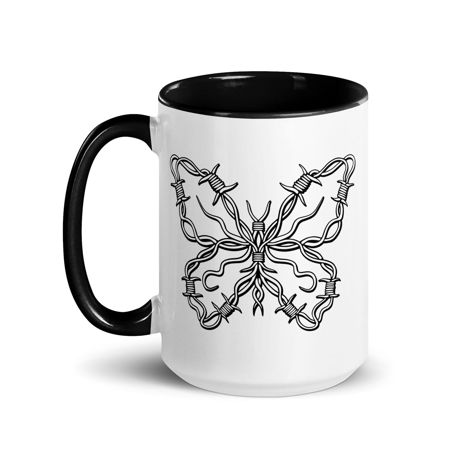 Tasse mit farbiger Innenseite