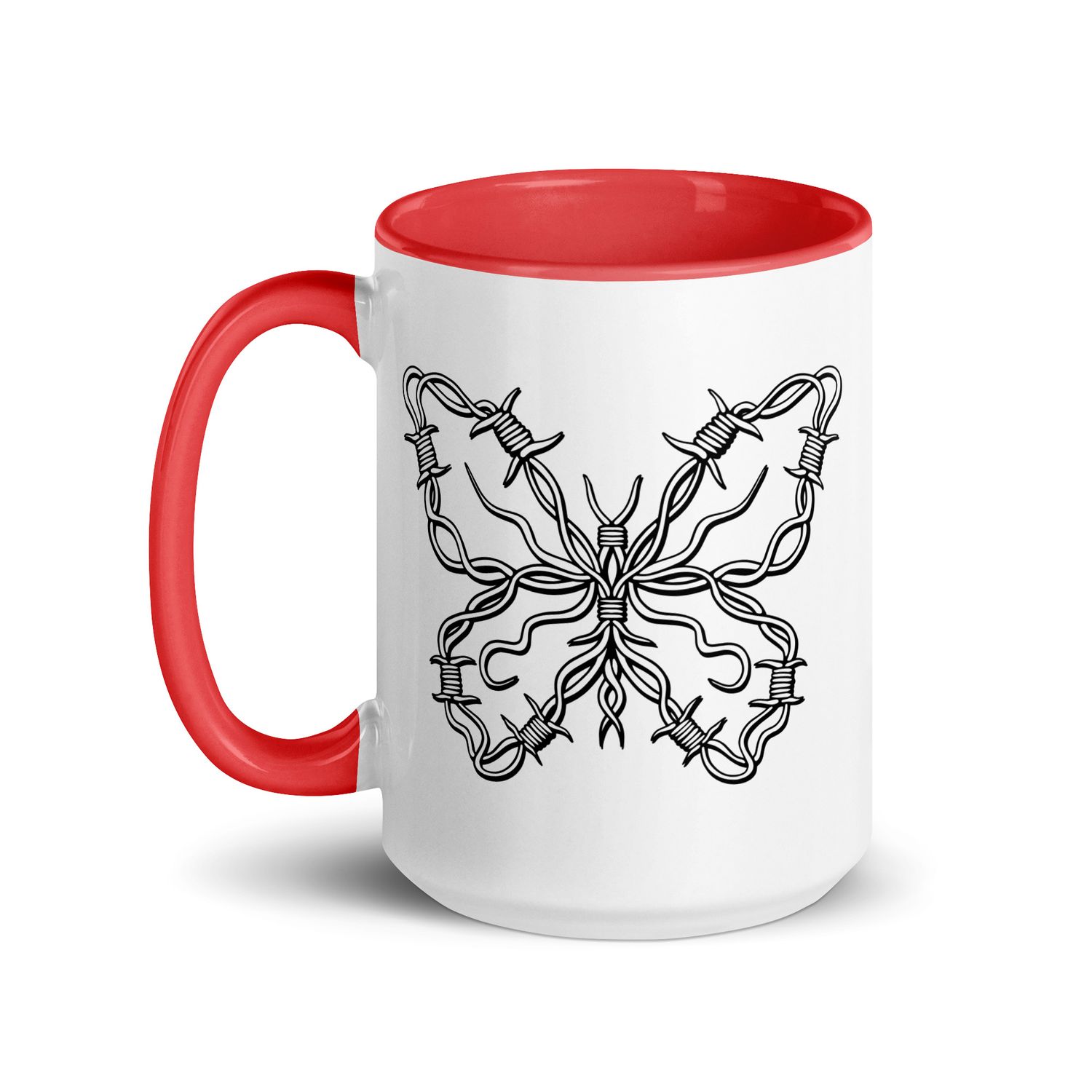 Tasse mit farbiger Innenseite