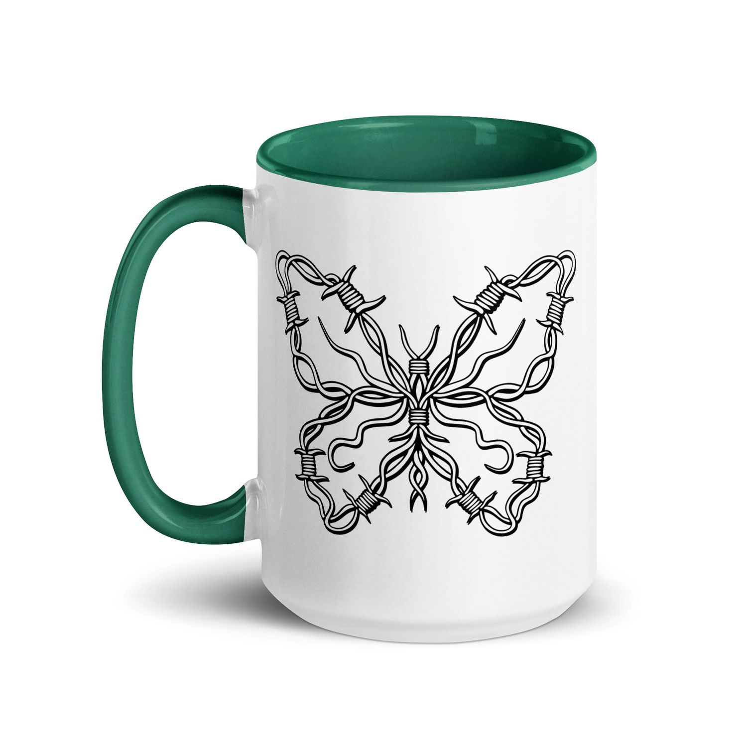 Tasse mit farbiger Innenseite