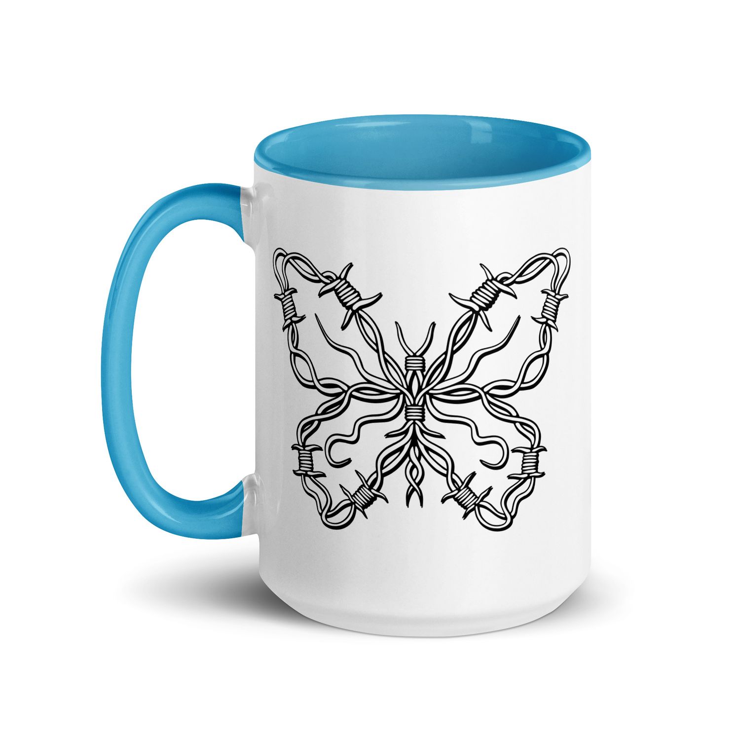 Tasse mit farbiger Innenseite
