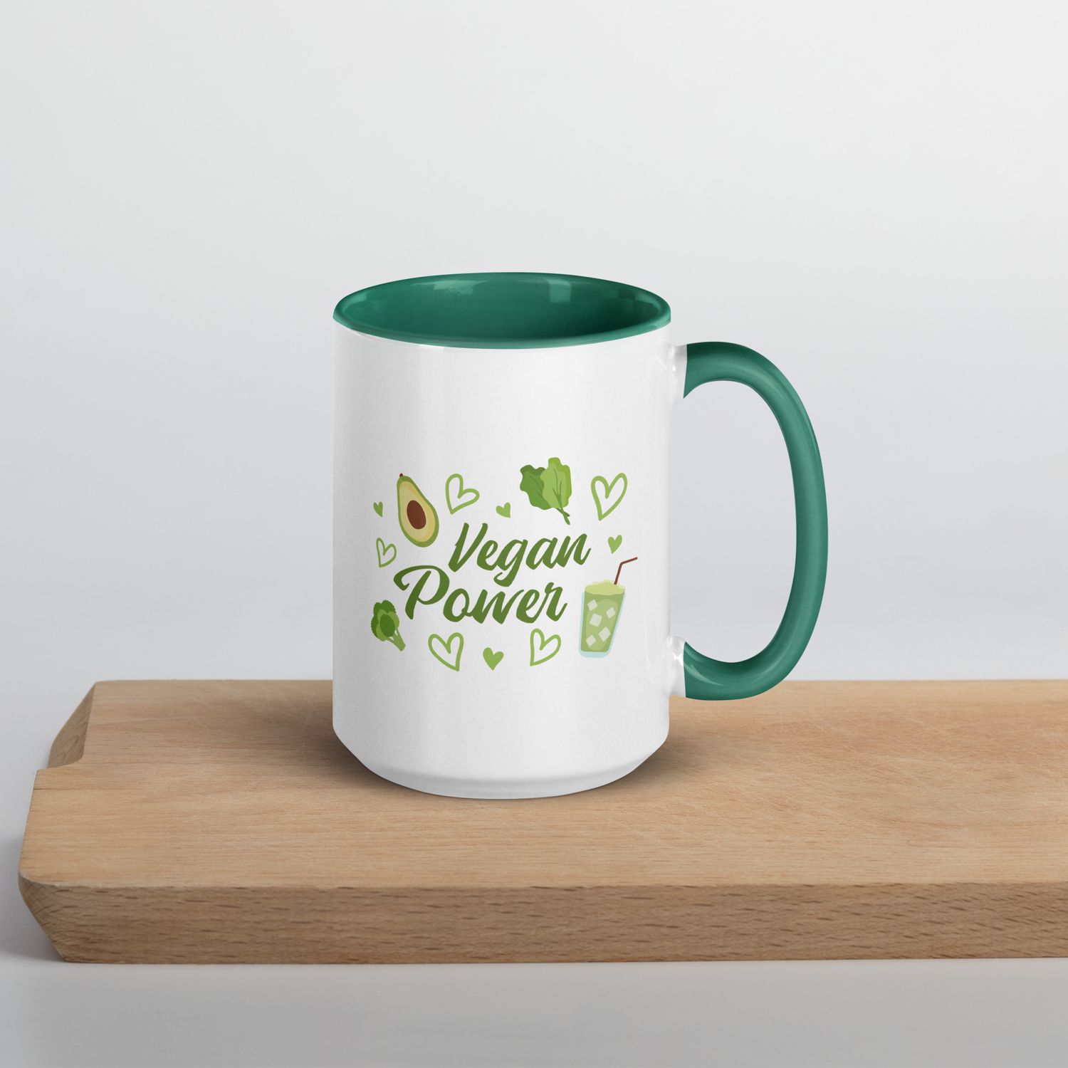 Tasse mit farbiger Innenseite