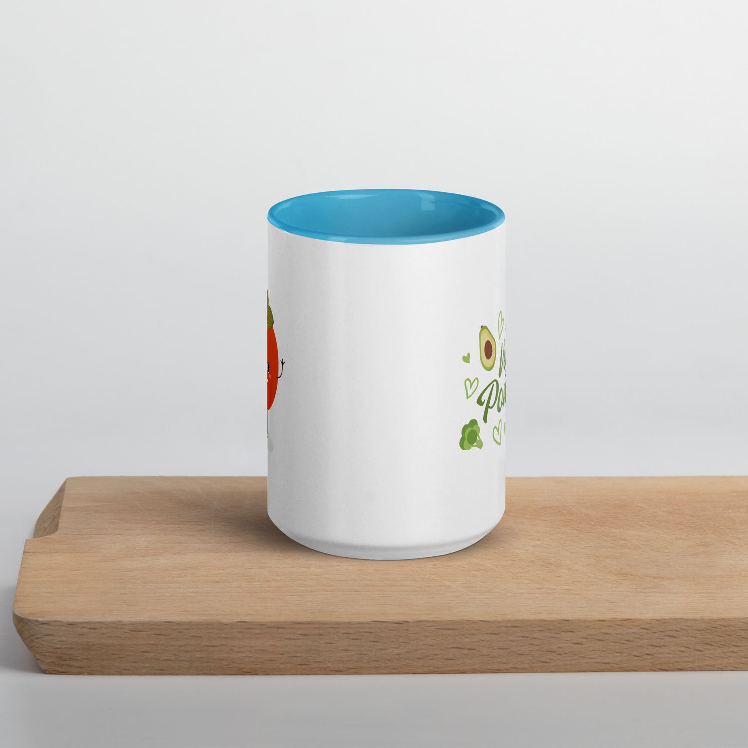 Tasse mit farbiger Innenseite
