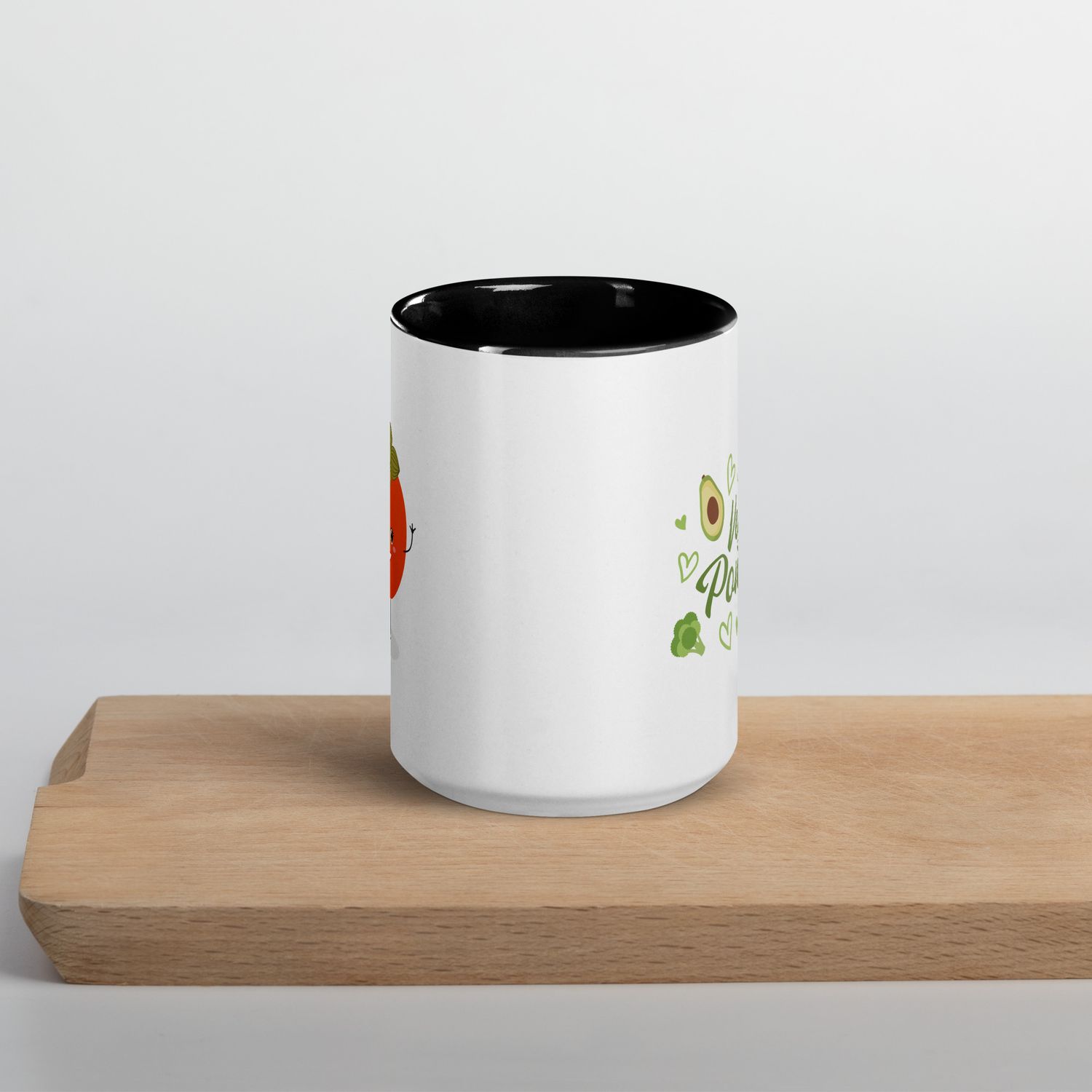 Tasse mit farbiger Innenseite