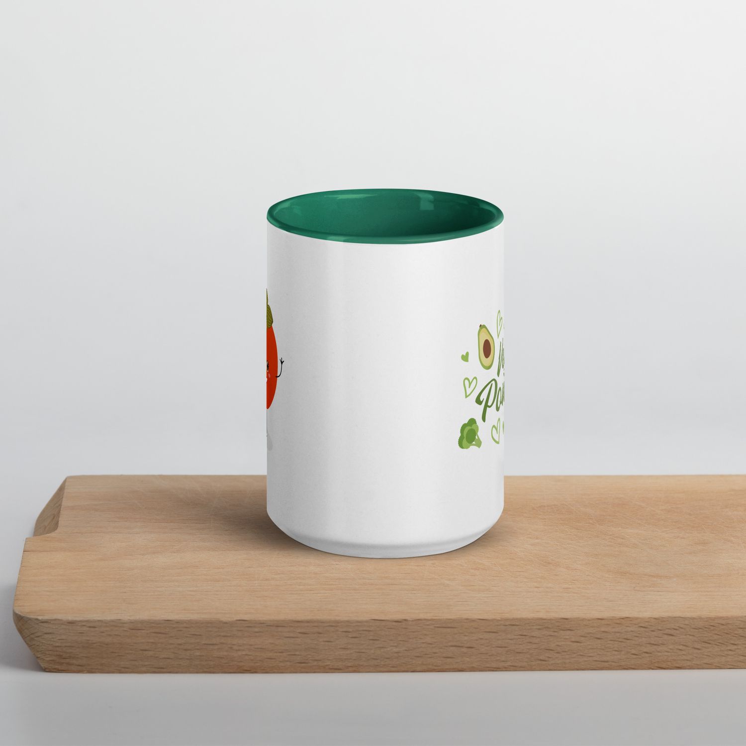 Tasse mit farbiger Innenseite