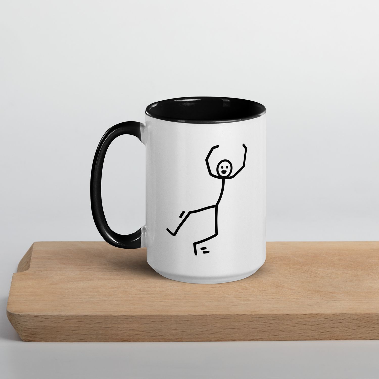 Tasse mit farbiger Innenseite