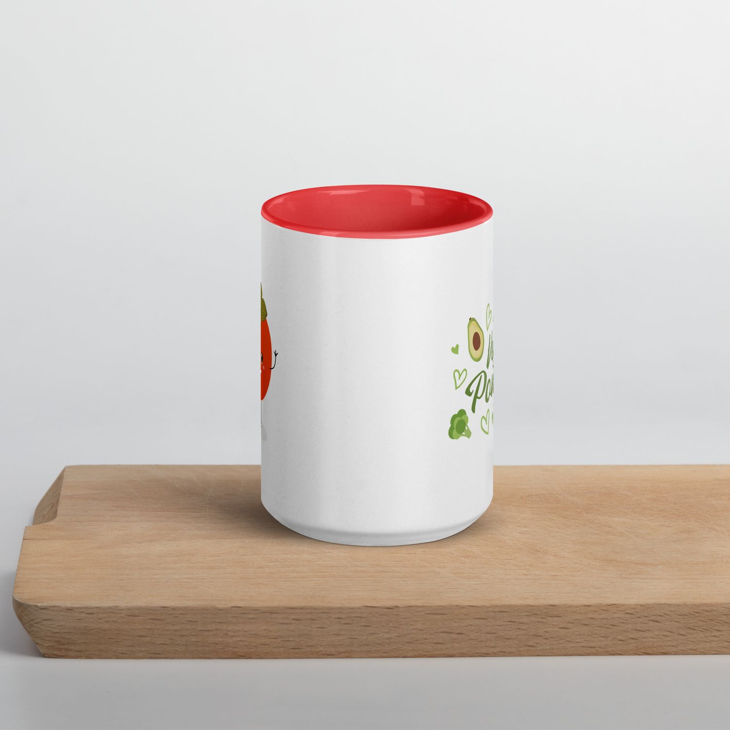 Tasse mit farbiger Innenseite