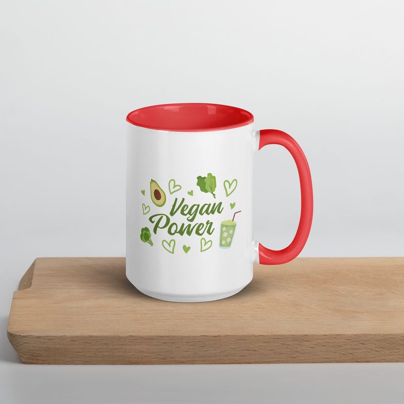 Tasse mit farbiger Innenseite