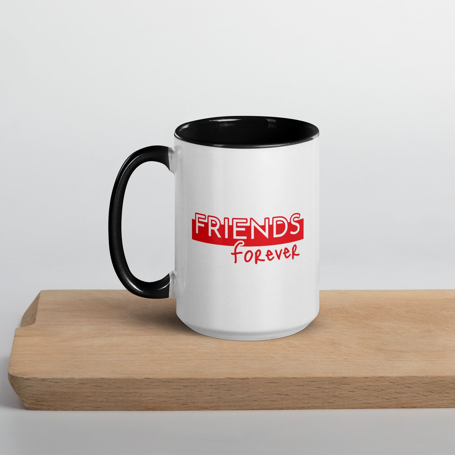 Tasse mit farbiger Innenseite