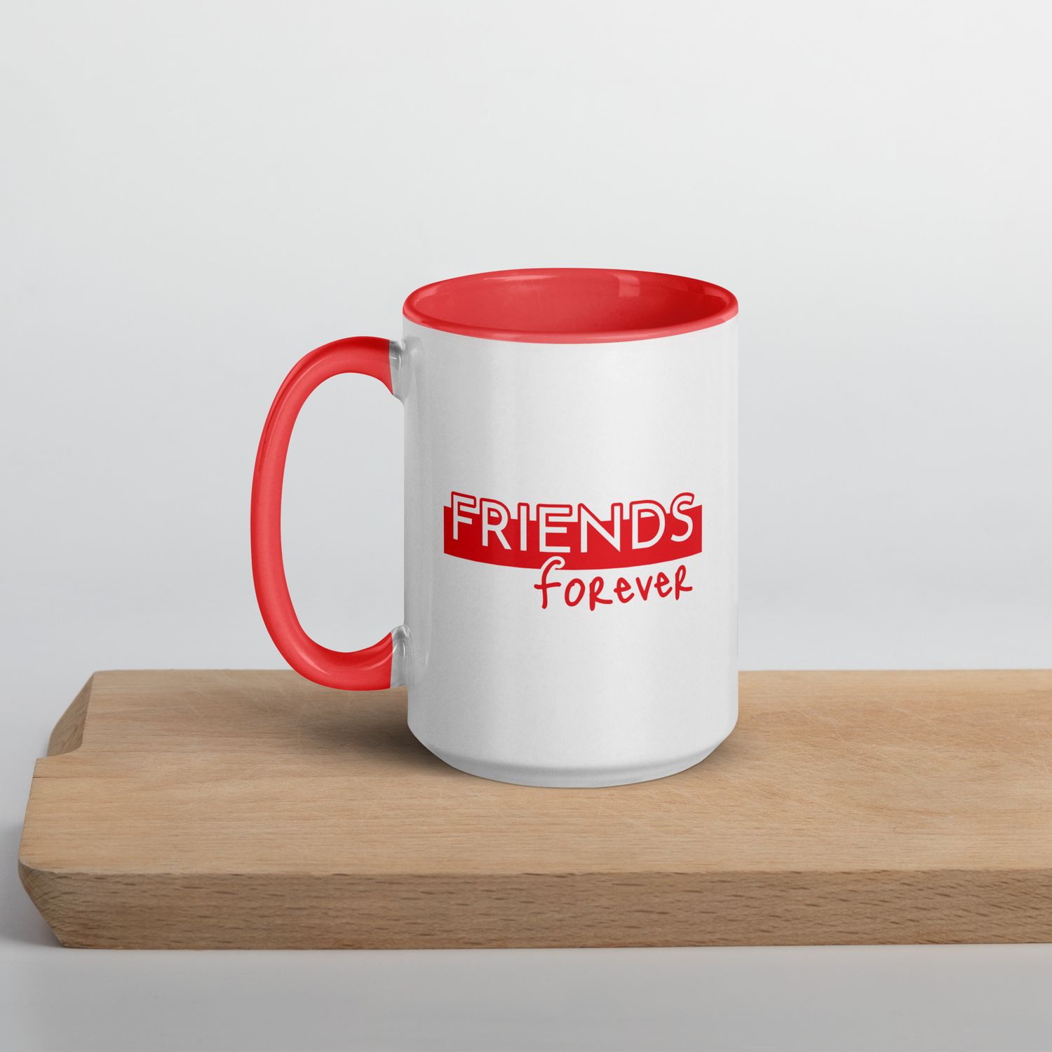 Tasse mit farbiger Innenseite