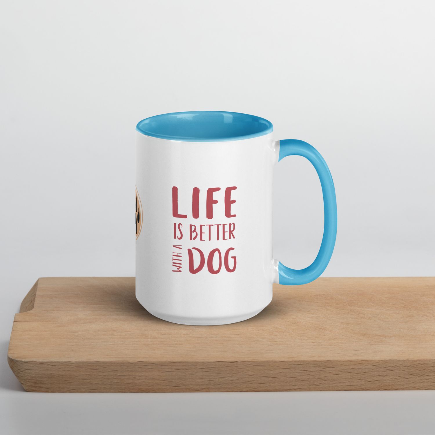 Tasse mit farbiger Innenseite