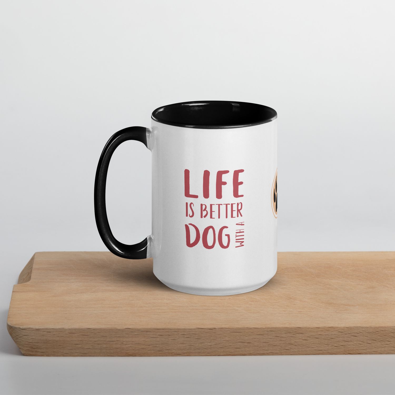 Tasse mit farbiger Innenseite