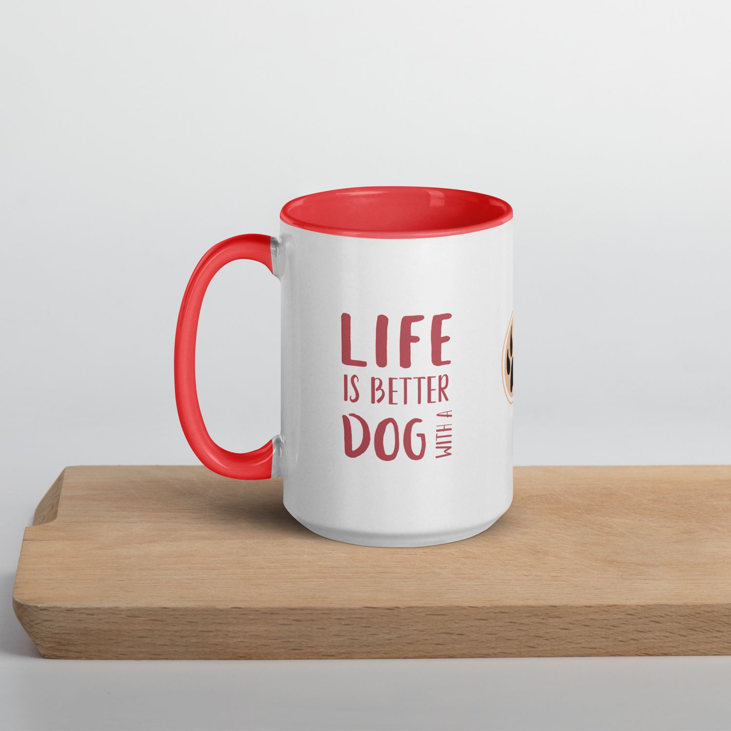 Tasse mit farbiger Innenseite