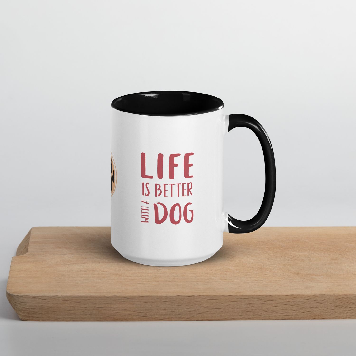 Tasse mit farbiger Innenseite