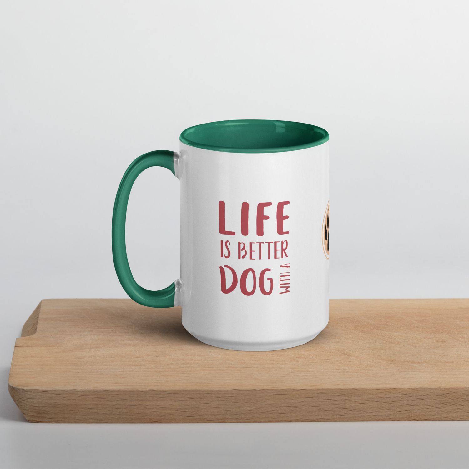 Tasse mit farbiger Innenseite