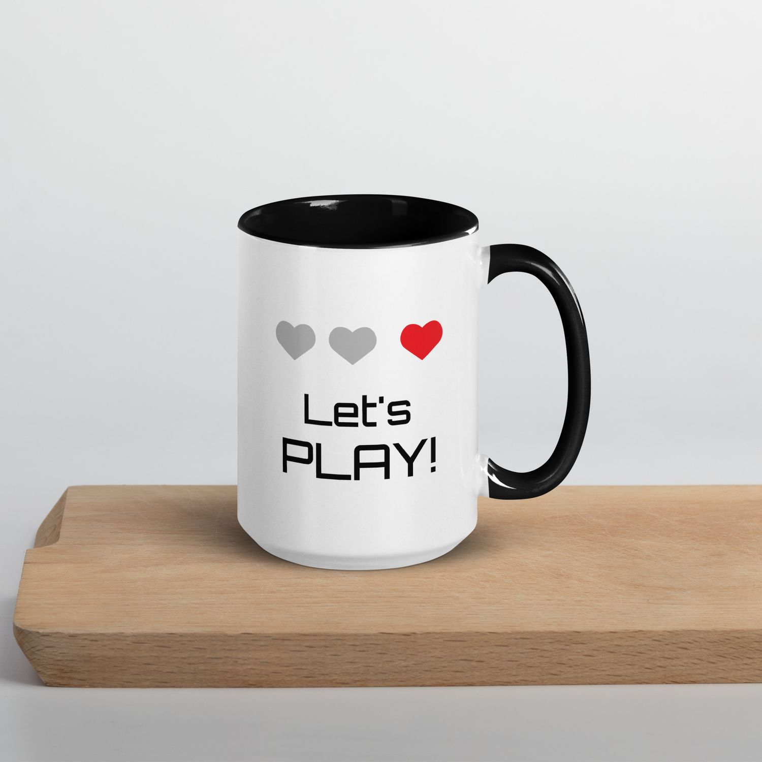 Tasse mit farbiger Innenseite