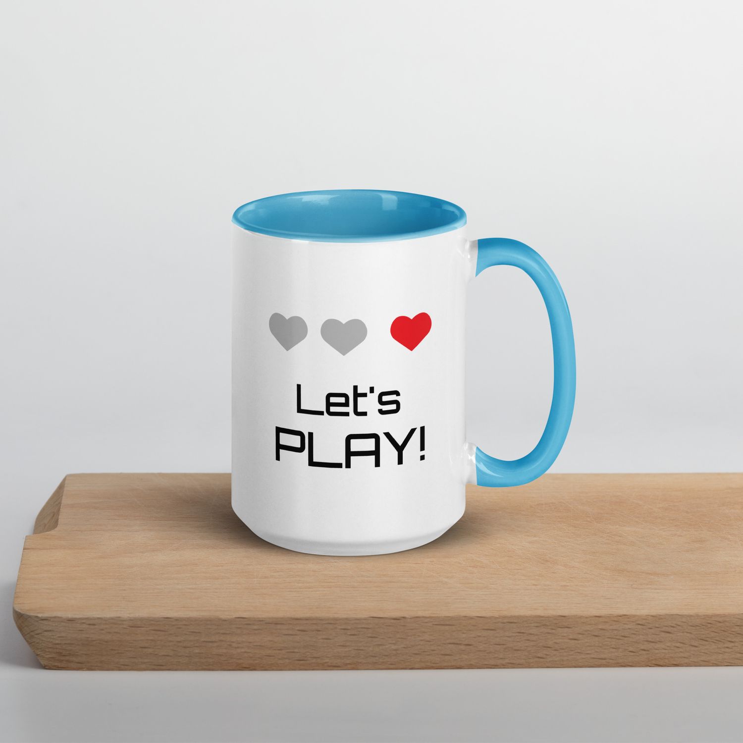 Tasse mit farbiger Innenseite