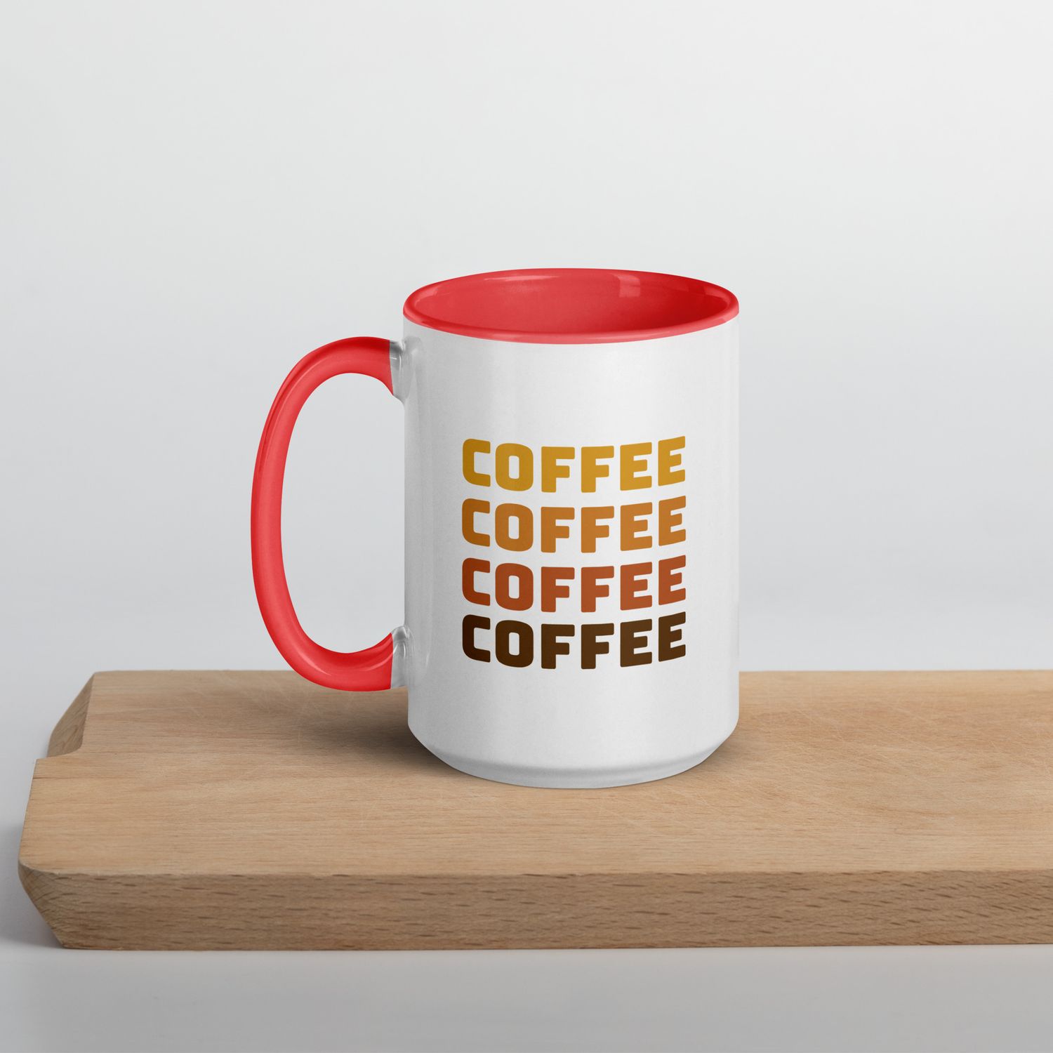 Tasse mit farbiger Innenseite